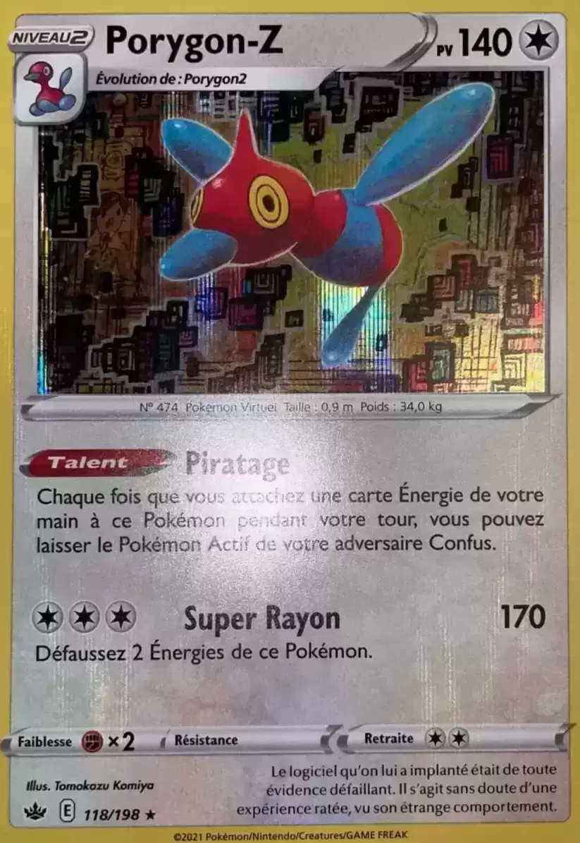 Règne de glace - Porygon-Z Holographique