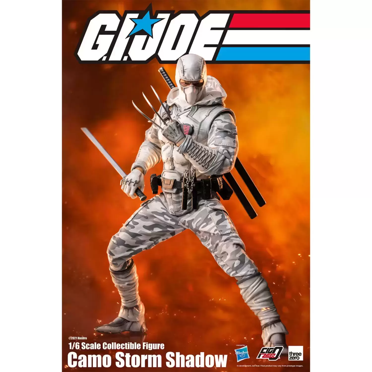 G.I.Joe Camo deals Storm Shadow 1/6 Scale Figure by Threezero