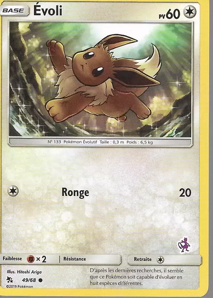 Académie de Combat - Deck MewTwo - Évoli