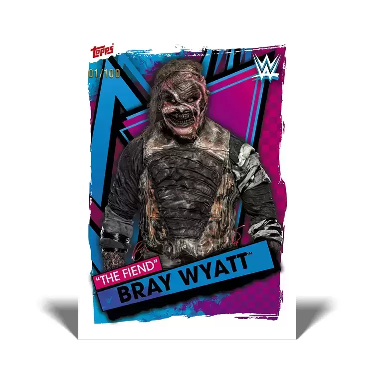 The Fiend Bray Wyatt - Web Wesnesday - Slam Attax 2021 card WW3