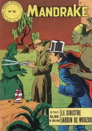 Mandrake - Le sinistre jardin de Wouzou