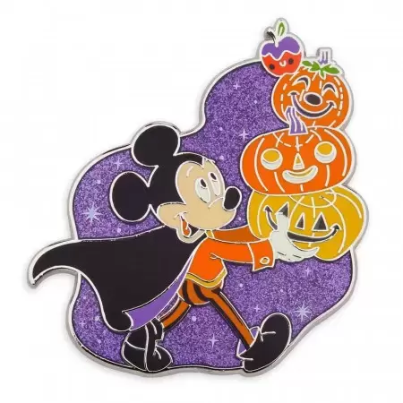 Disney Pins Open Edition - Halloween 2021 - Mickey Mouse with Jack-o\'-Lantern