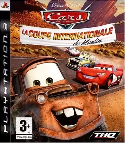 PS3 Games - Cars, La Coupe Internationale De Martin