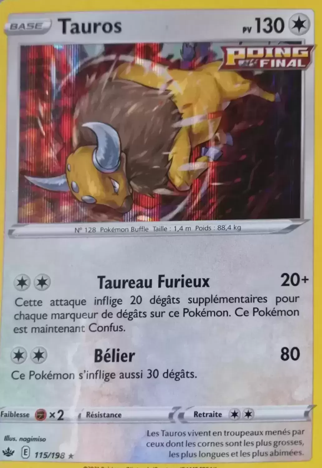 Règne de glace - Tauros Holographique
