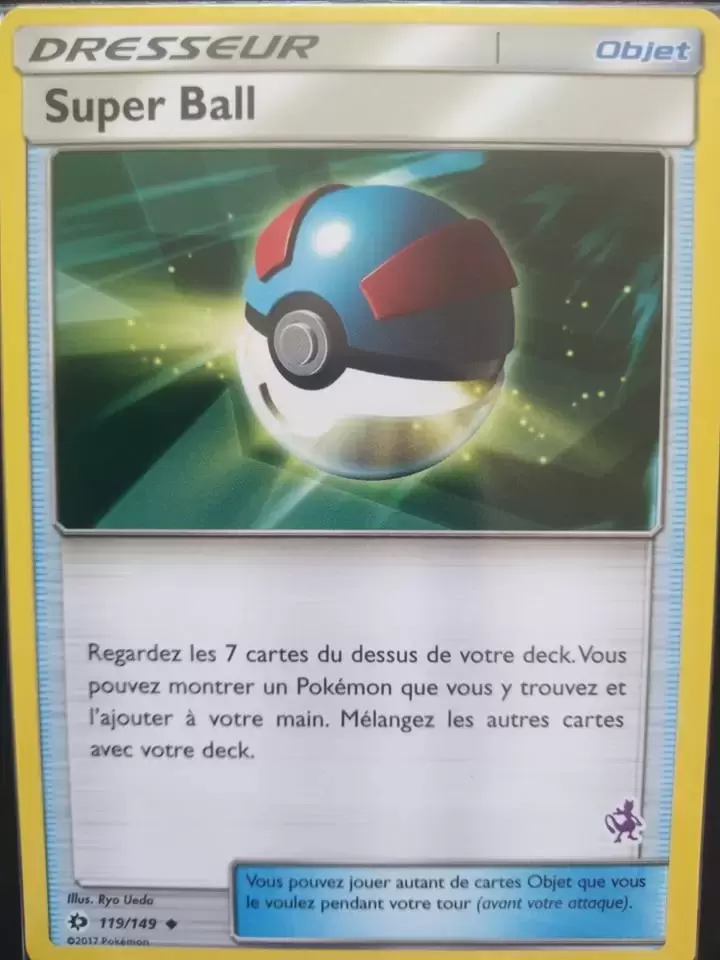 Académie de Combat - Deck MewTwo - Super Ball