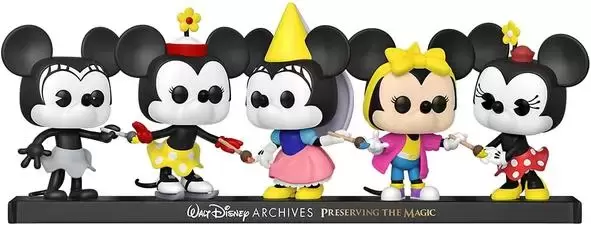 POP! Disney - Disney -  Minnie Mouse Preserving The Magic 5 Pack