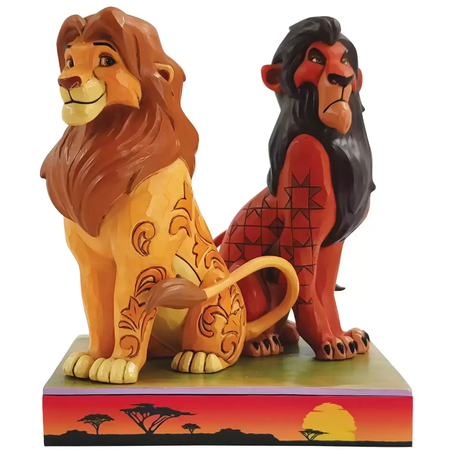 Disney Traditions by Jim Shore - The Lion King - Simba & Scar Figurine