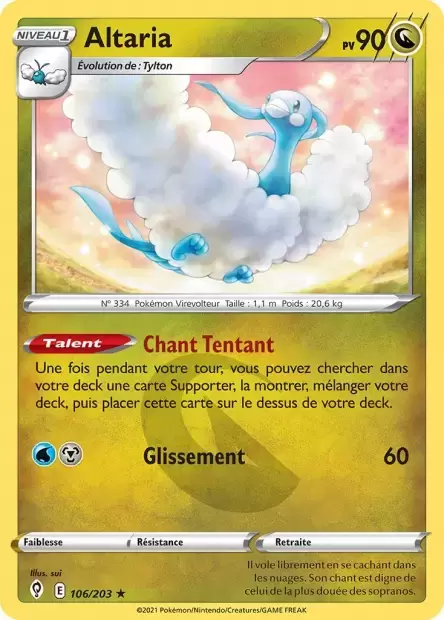 Évolution Céleste - Altaria