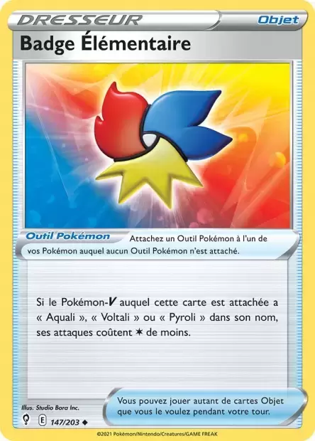 Évolution Céleste - Badge Elémentaire
