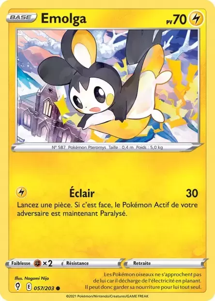 Évolution Céleste - Emolga