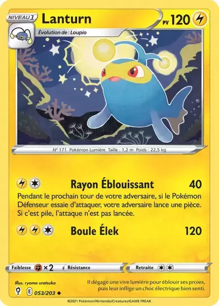 Évolution Céleste - Lanturn
