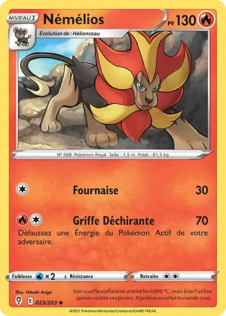 Évolution Céleste - Némélios