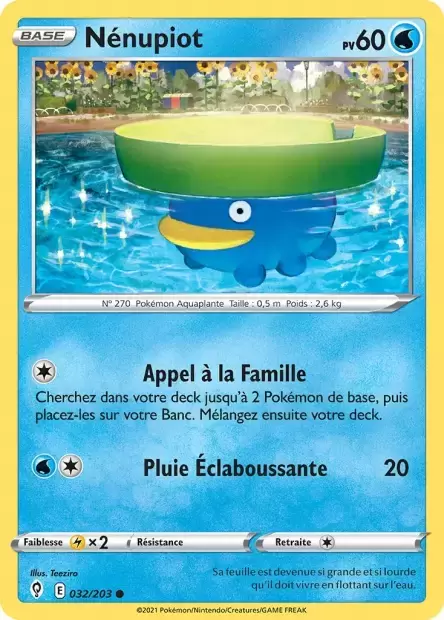 Évolution Céleste - Nénupiot