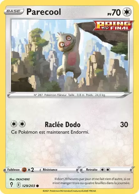 Évolution Céleste - Parecool