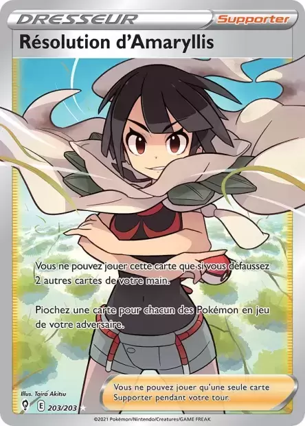 Évolution Céleste - Résolution d\'Amaryllis