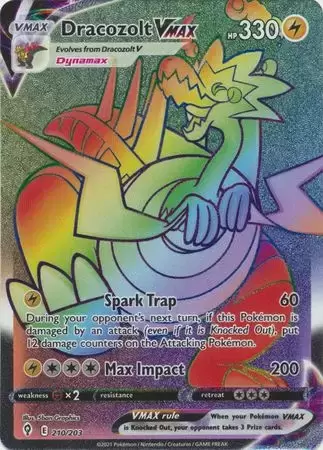 Evolving Skies - Dracozolt VMAX