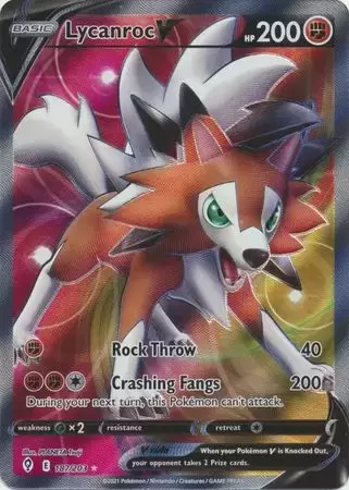 Evolving Skies - Lycanroc V