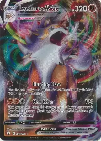 Evolving Skies - Lycanroc VMAX