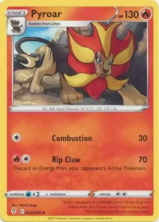Evolving Skies - Pyroar