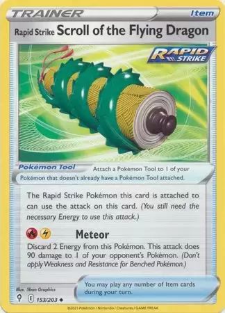 Evolving Skies - Rapid Strike Scroll of the Flying Dragon