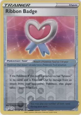 Evolving Skies - Ribbon Badge Reverse