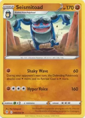 Evolving Skies - Seismitoad
