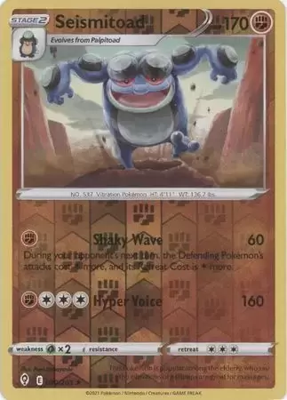 pokemon seismitoad evolution