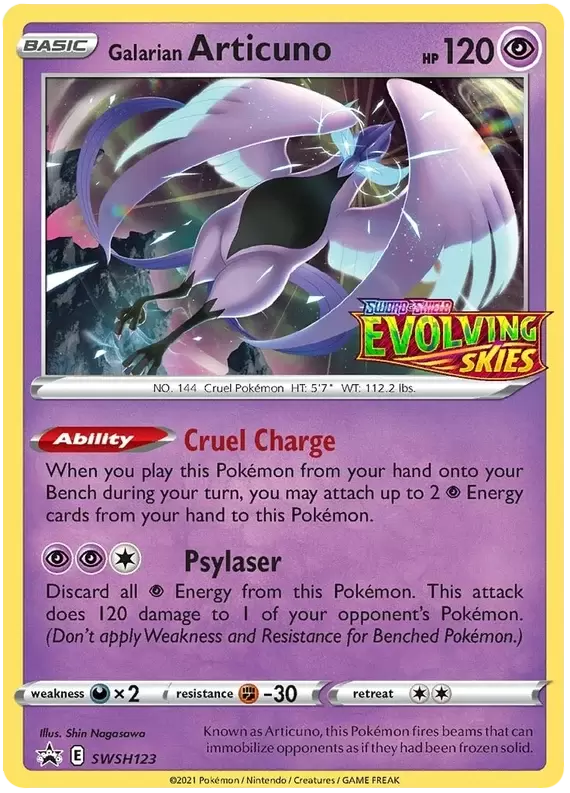 Sword & Shield Promos - Galarian Articuno