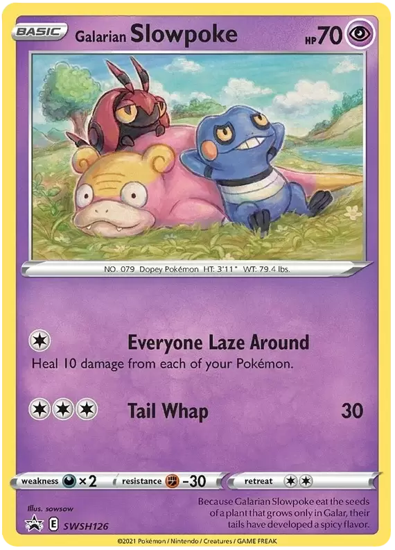 Sword & Shield Promos - Galarian Slowpoke