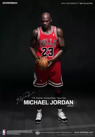 Enterbay RM-1052: NBA - Michael Jordan Home Jersey Edition