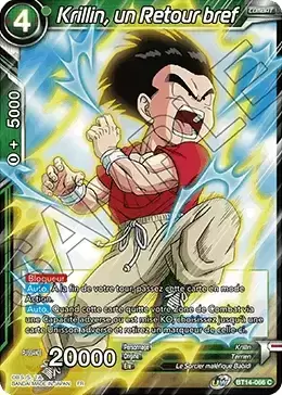 Cross Spirit [BT14] - Krillin, un Retour bref