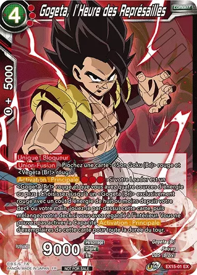 Expansion Booster - Battle Enhanced [EX15] - Gogeta, l\'Heure des Représailles