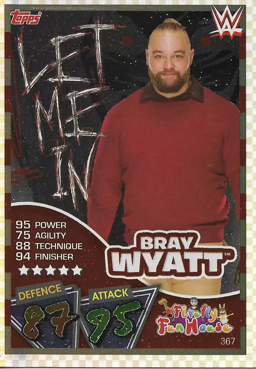 Slam Attax 2021 - Bray Wyatt - Firefly Funhouse Premium