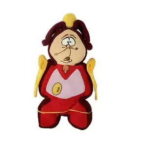 Walt Disney Plush - Beauty And The Beast -  Cogsworth