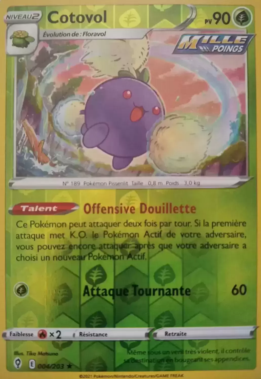 Évolution Céleste - Cotovol Reverse