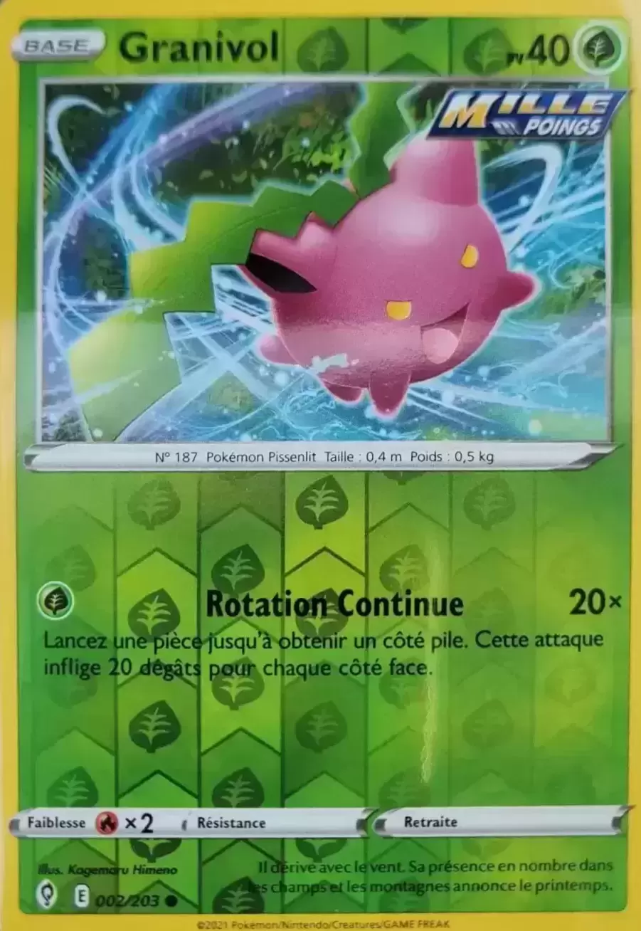 Évolution Céleste - Granivol Reverse