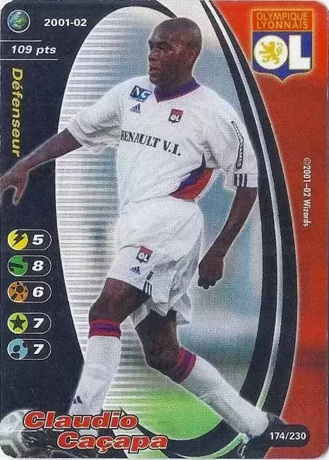 Claudio Cacapa - Olympique Lyon - Wizards Football Champions