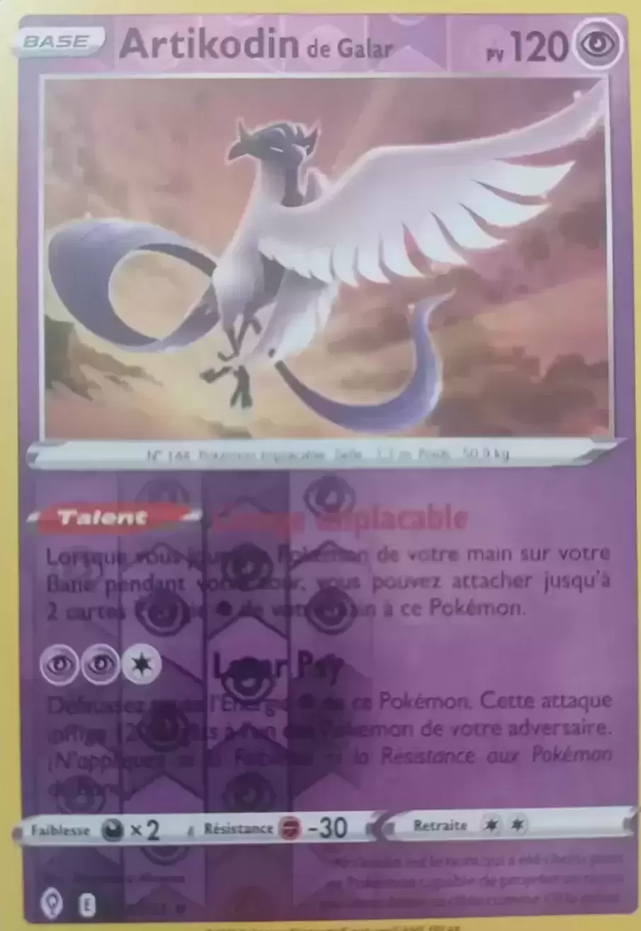Évolution Céleste - Artikodin de Galar Reverse