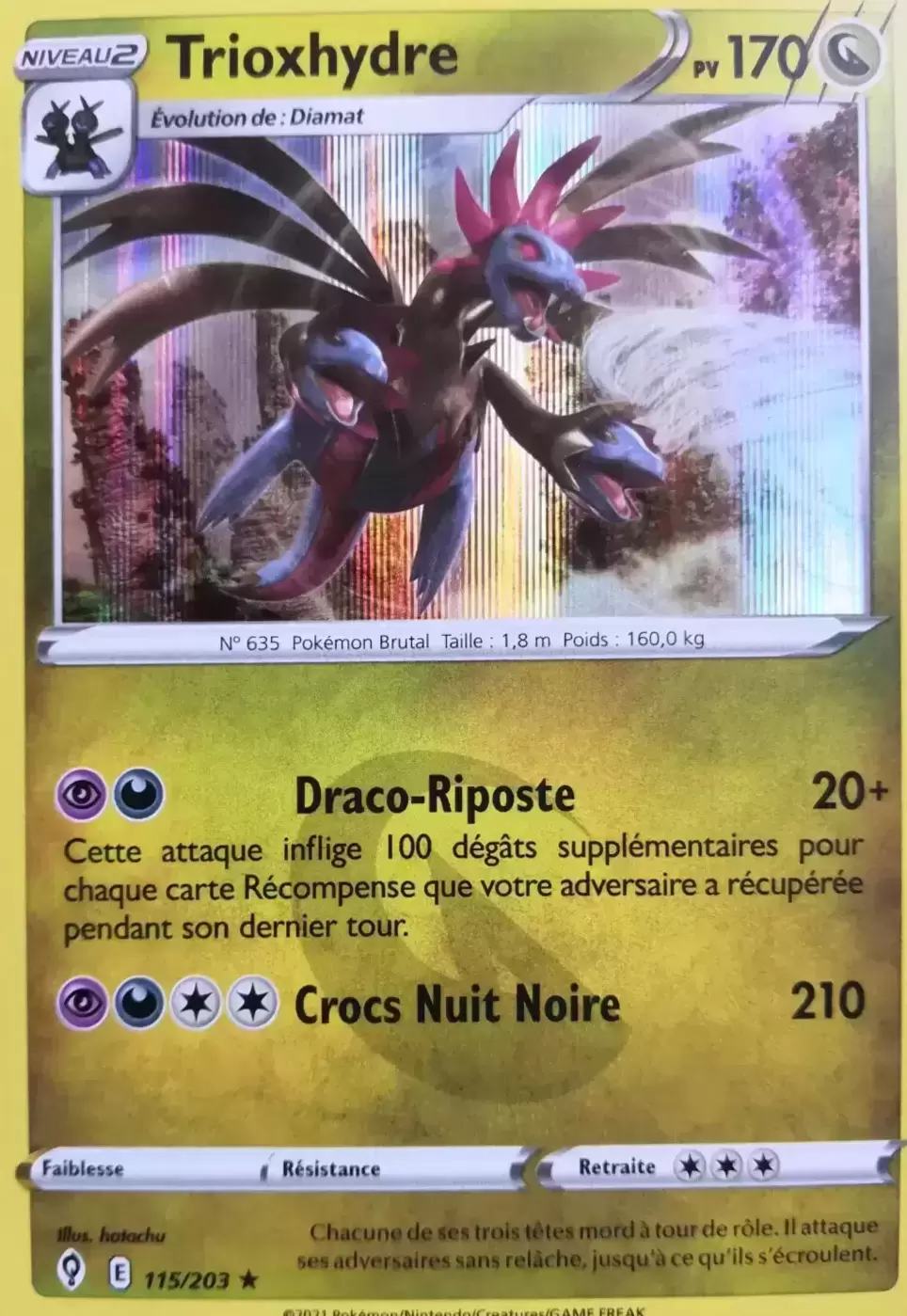 Évolution Céleste - Trioxhydre Reverse