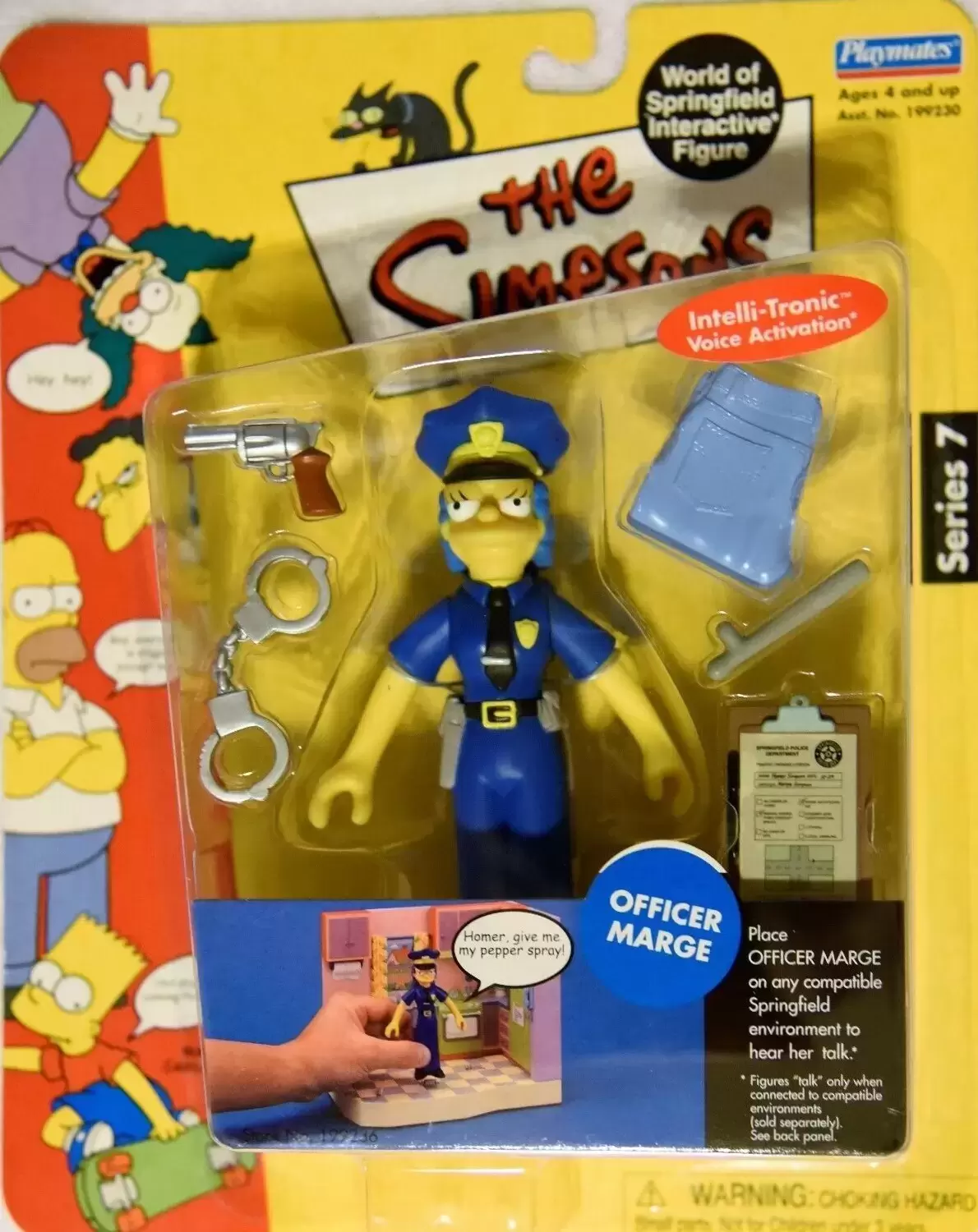 Officer Marge - Simpsons: The World of Springfield action figure