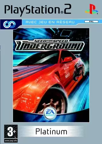 PS2 Games - Need for speed : underground - platinum
