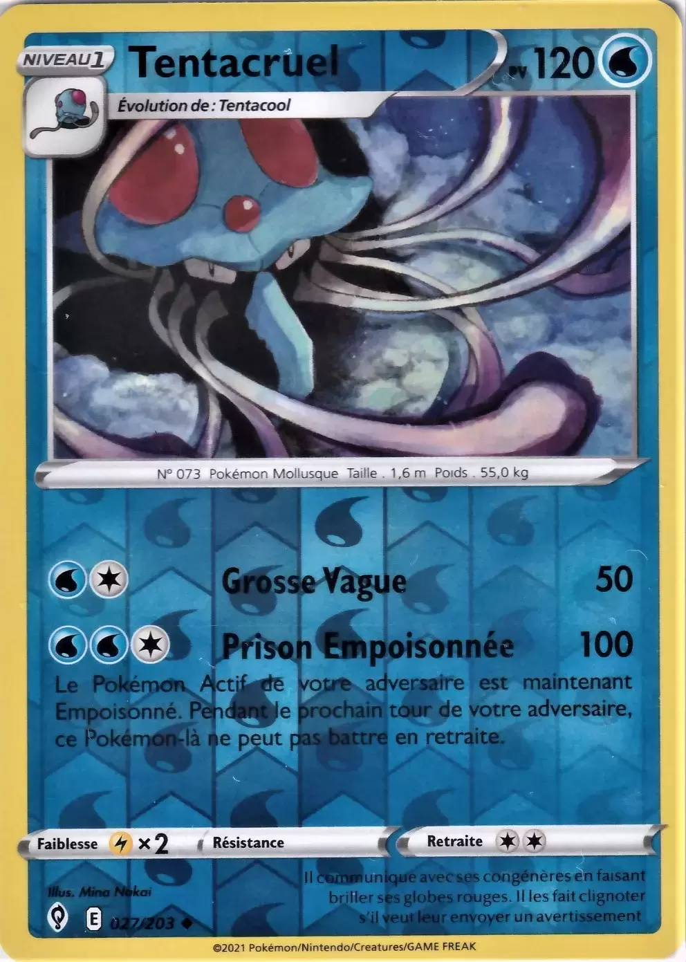 Évolution Céleste - Tentacruel Reverse