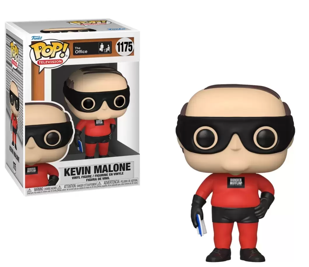 POP! Television - The Office - Kevin as Dunder Mifflin Superhero