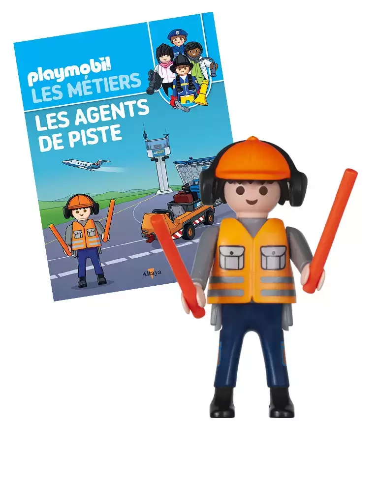 Playmobil Altaya: Les métiers - Les Agent de Piste