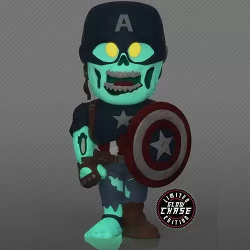 Vinyl Soda! - What if....? - Zombie Captain America GITD