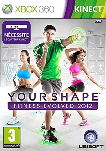 Jeux XBOX 360 - Your shape : fitness evolved 2012 (jeu Kinect)