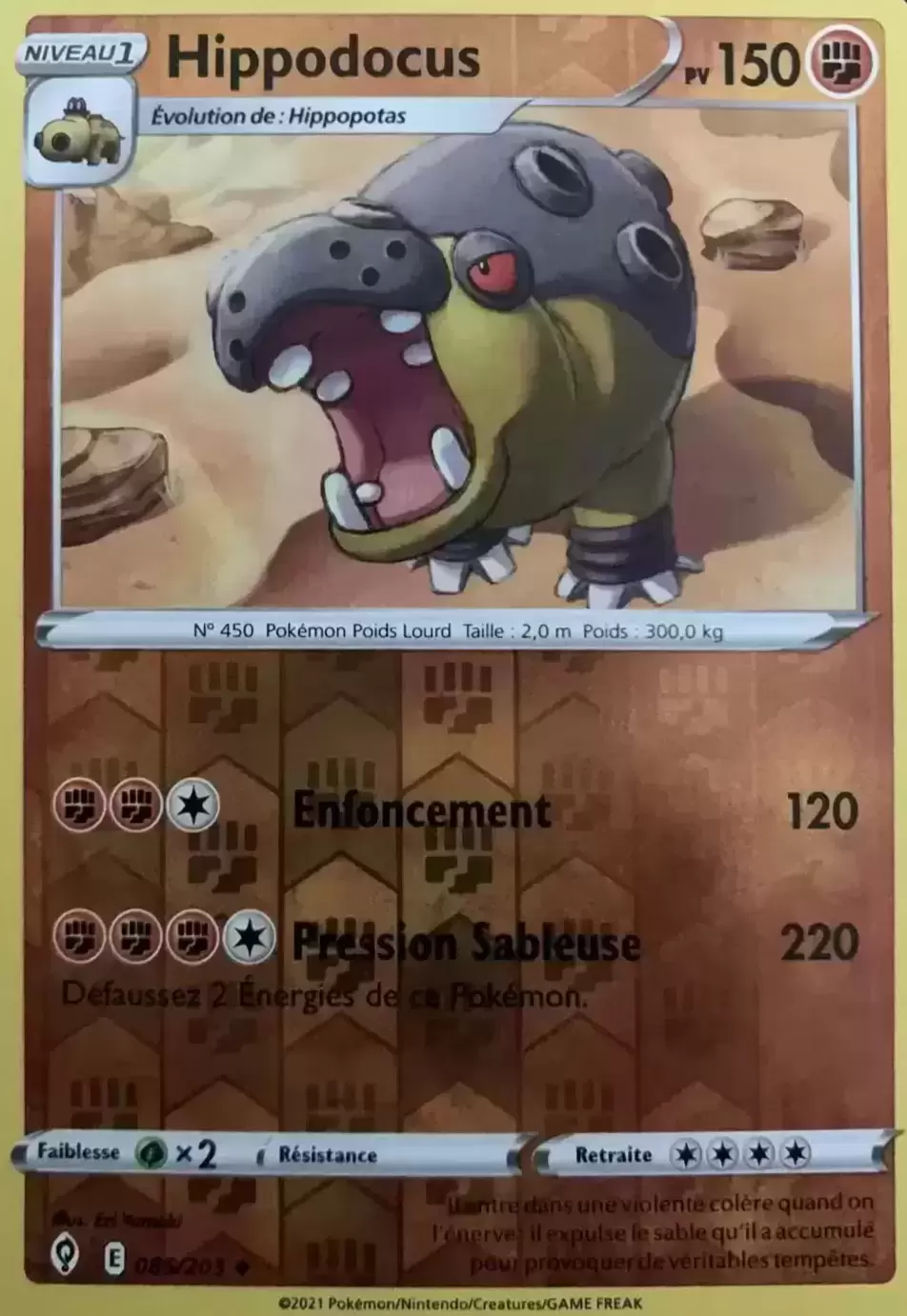 Évolution Céleste - Hippodocus Reverse