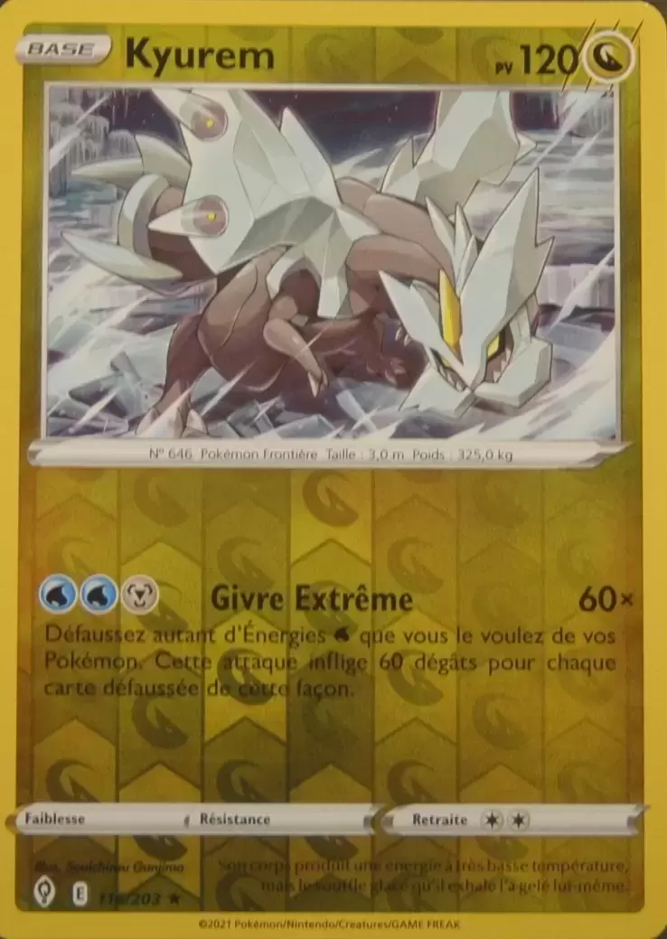Évolution Céleste - Kyurem Reverse