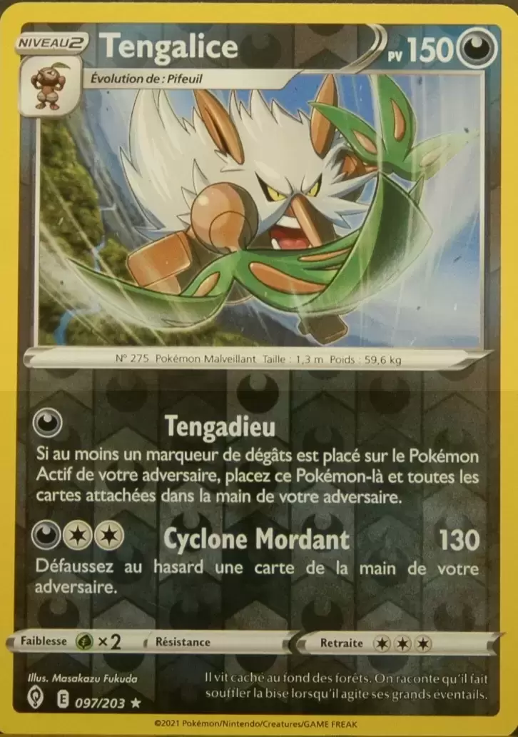 Évolution Céleste - Tengalice Reverse