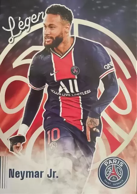 Paris Saint-Germain (PSG) 50 ans - 2021 - Neymar da Silva Santos Júnior, dit Neymar Jr. ou aussi Neymar